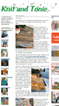 Mobile Screenshot of knitandtonic.net